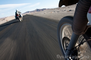 On the road