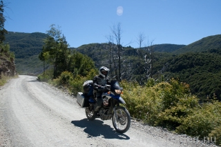 118 kilometer grusväg