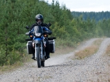 Jonas on his bike
